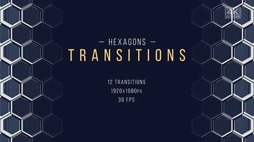 Geometric Hexagon Transition Pack