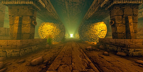 Le chemin de la pyramide de pierre