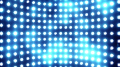 Eine Lichtwand mit einer blauen Tönung