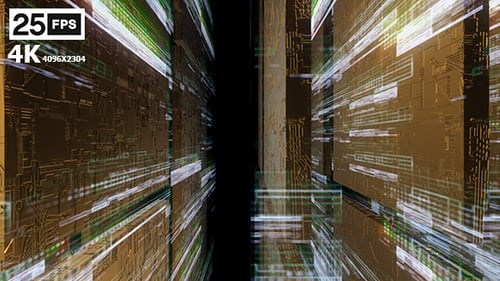 Digitales Netzwerk 10 4K