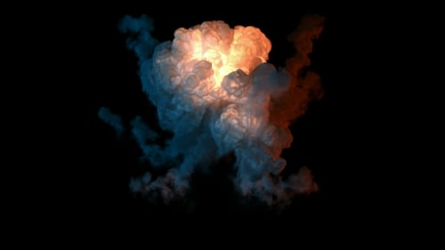 Explosion de bombe