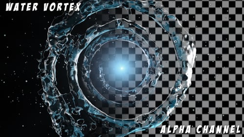 Water Space Vortex