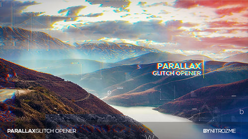 Parallax Glitch Opener