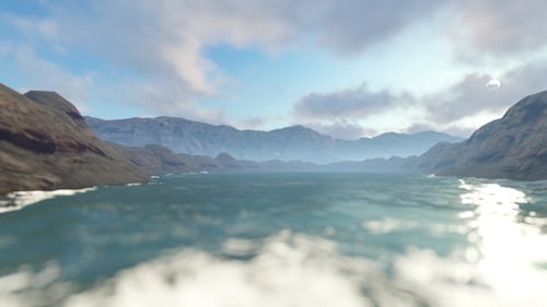 Le lac et le soleil