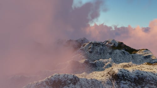 Cloudy Mountains