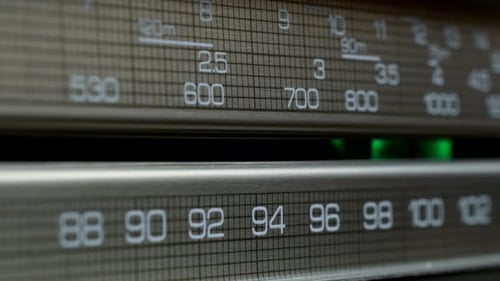 Old Radio Dial, Searching for Stations in Different Radio Frequencies
