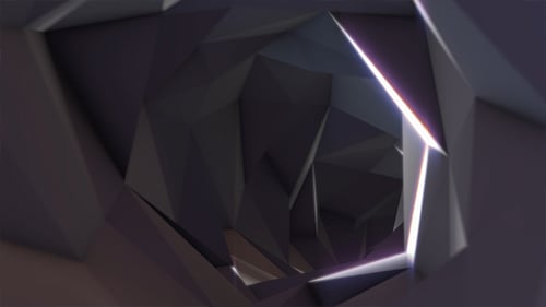 Magic Low Poly Tunnel