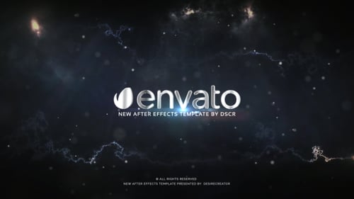 Dynamic Sci-Fi Trailer Titles with Metallic Text Reveal