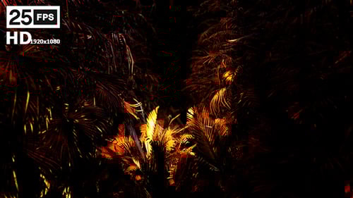 Abstract Dark Organic Tunnel with Pulsating Light Flow Animation