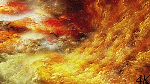 Dynamic Abstract Space Nebula Flowing Energy Background