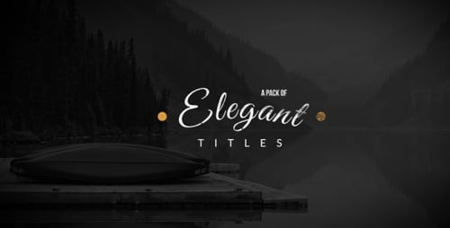 Elegant Text Presets