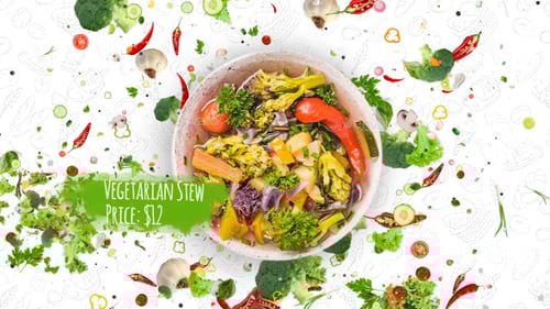 Vegetarian Food Menu