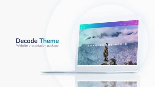 Light Website Presentation Pack
