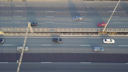 Car Traffic on Highway
