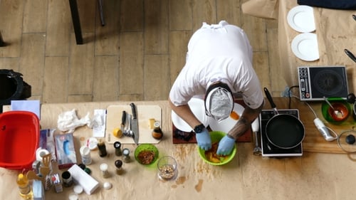 The Cook Prepares the View From the Top