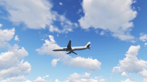 Jet Plane Fly Over