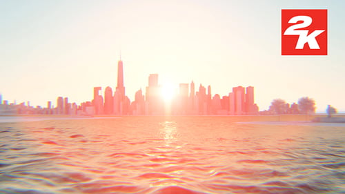 3D Nueva York Manhattan Sunset 6