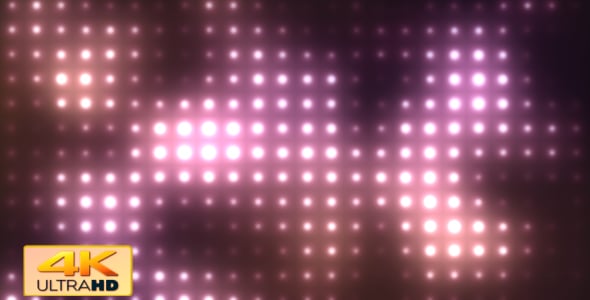Vibrant Pulsing LED Light Grid Abstract Background, Backgrounds Motion ...