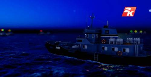 Schiff bei Nacht