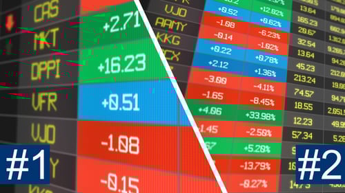 Stocks Price Table - 2 Shots pack