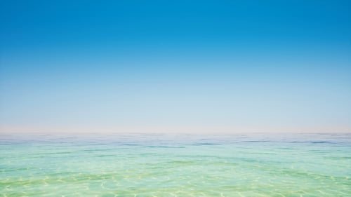 Clear Sky and Tropical Ocean