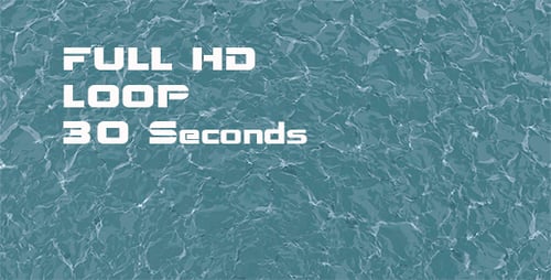 Ocean Water Loop Background