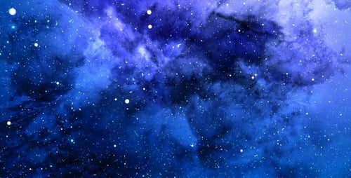 Deep Space Nebula Starfield Animation Background Loop