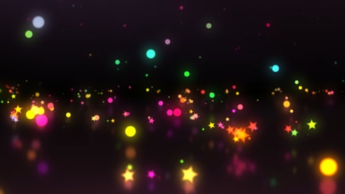 Particles Bounce Background