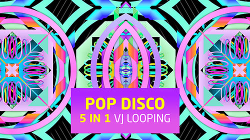 Pop Disco 5 In 1 Vj Loop