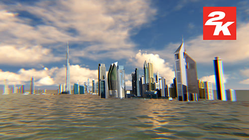 3D Dubai Water 8