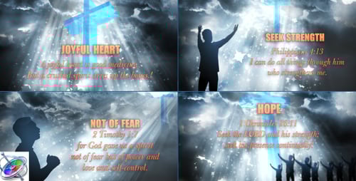 Worship Heaven Title Opener - Apple Motion