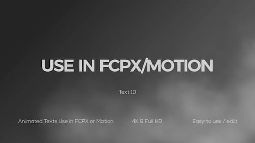 Glitch Animated Titles