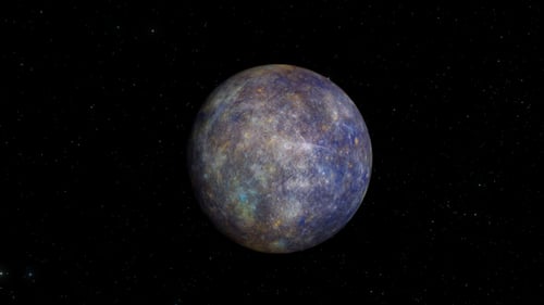 Planet Mercury Background
