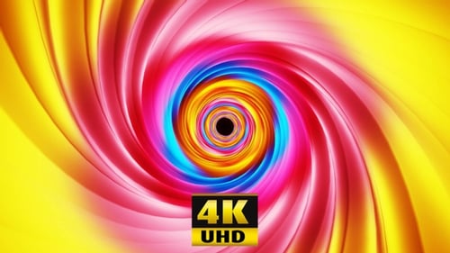 Un tourbillon de couleurs 4K