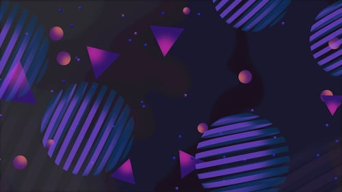 Lila geometrische Formen Hintergrund