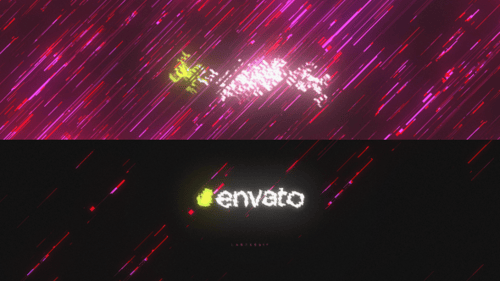 Glitch Logo Intro