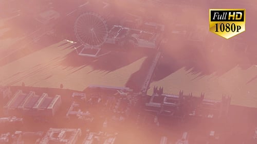3D London City Fog