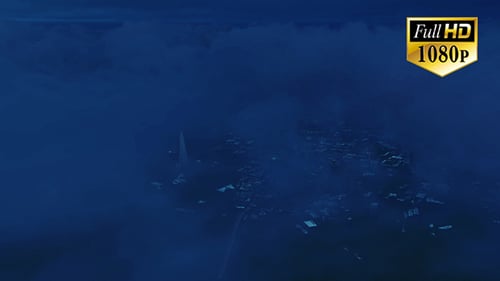 3D London City Cloud 9