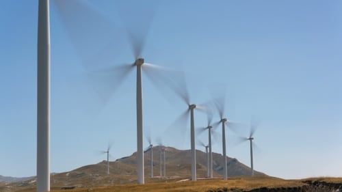 Generadores de energía eólica · Montenegro