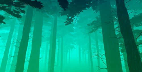 Mystischer Wald