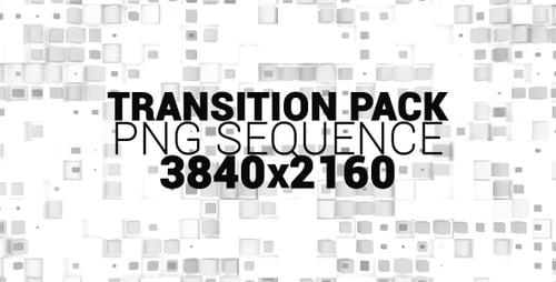 Dynamic Geometric Transitions Pack with Glitch Effects