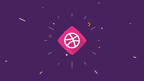 Vibrant Flat Design Logo Intro Animation