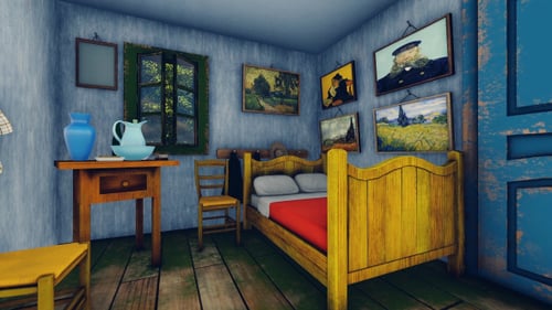 Van Goghs Zimmer