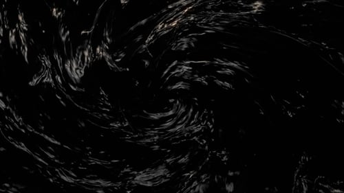 Black Water Realistic Spiral