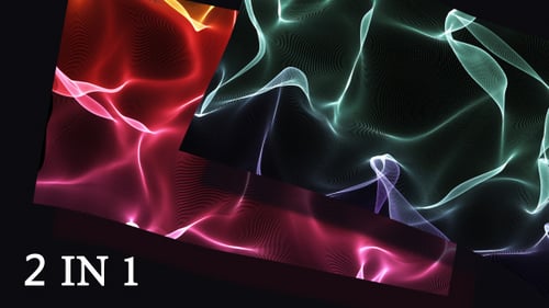 Dynamic Flowing Particle Wave Energy Background