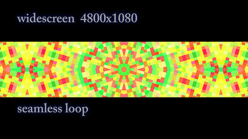 Green Mosaic Widescreen