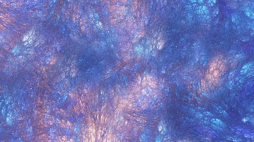 Abstract Cosmic Particles Shimmering Nebula Background Animation