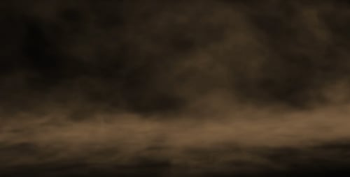 Ethereal Brown Smoke and Dust Overlay Effect