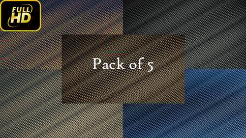 Animated Waving Geometric Grid Lines Background