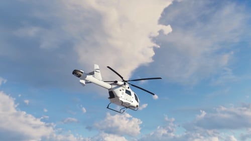 Helicopter Flying